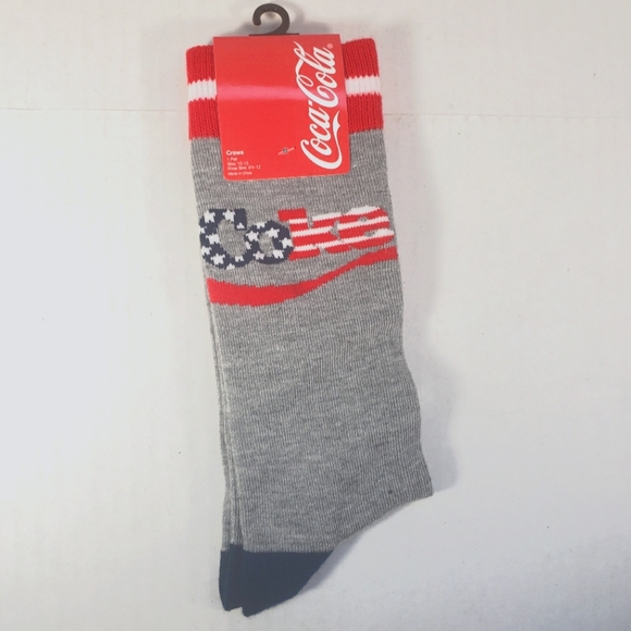 Coca Cola Other - NWT Men's Coca-Cola Crew Socks